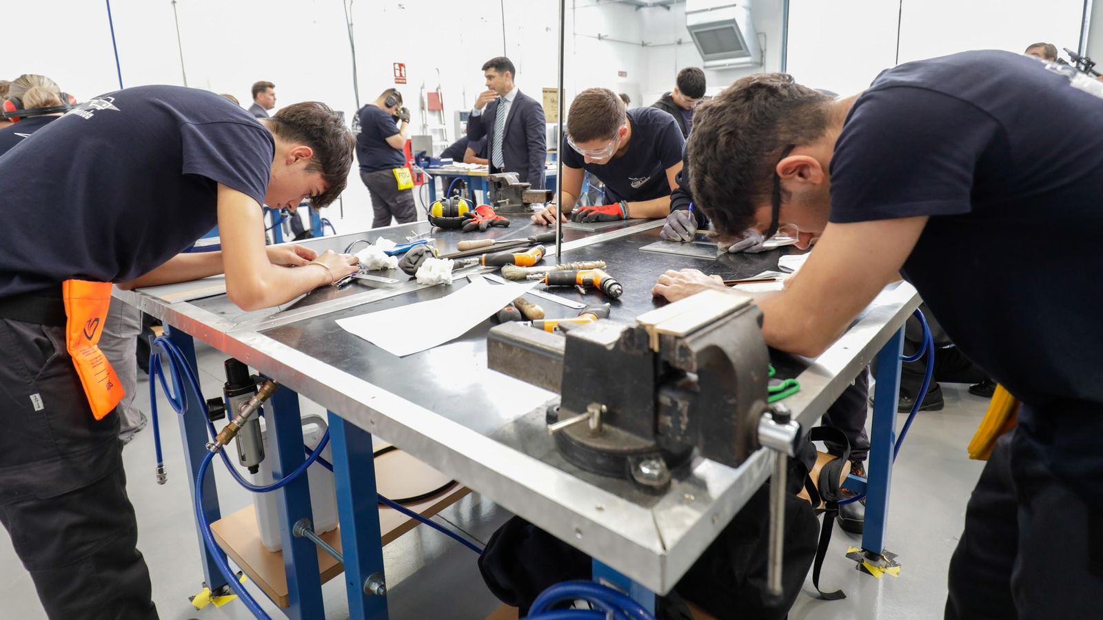 Nuevo centro de Formación Profesional Base Tecnológica Aeronautica "Javier Imbroda", en La Rinconada