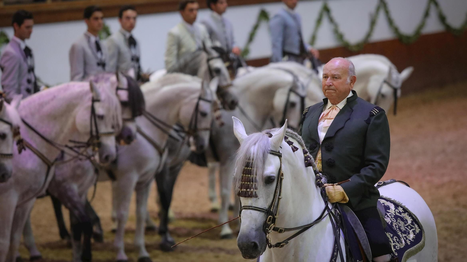Así fue el homenaje a Álvaro Domecq en la Real Escuela Andaluza del Arte Ecuestre en Jerez