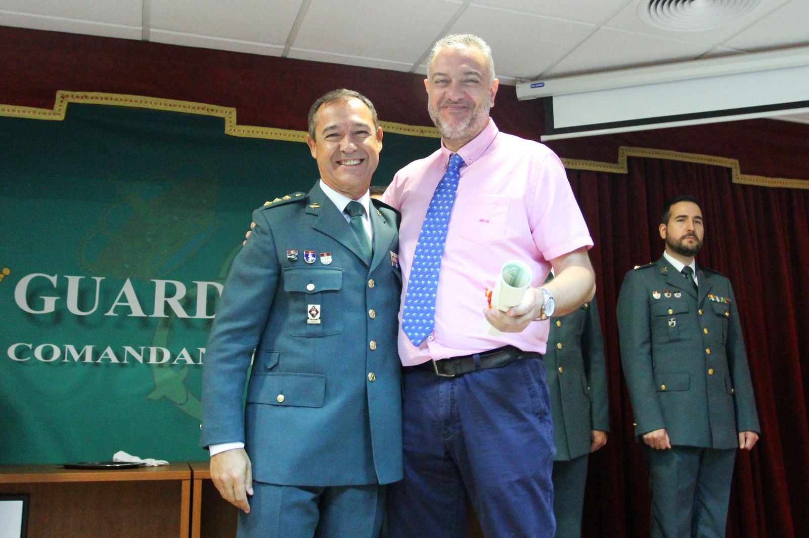 Imágenes del acto de celebración del 173 aniversario de la fundación de la Guardia Civil.
