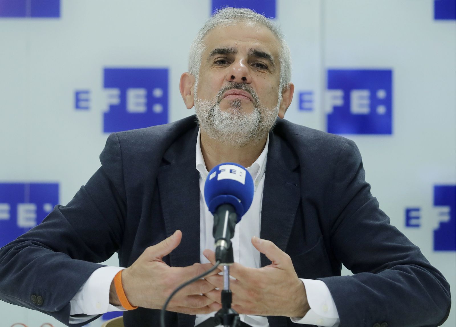 El cabeza de lista de Ciudadanos en las elecciones catalanas del 14 de febrero, Carlos Carrizosa.