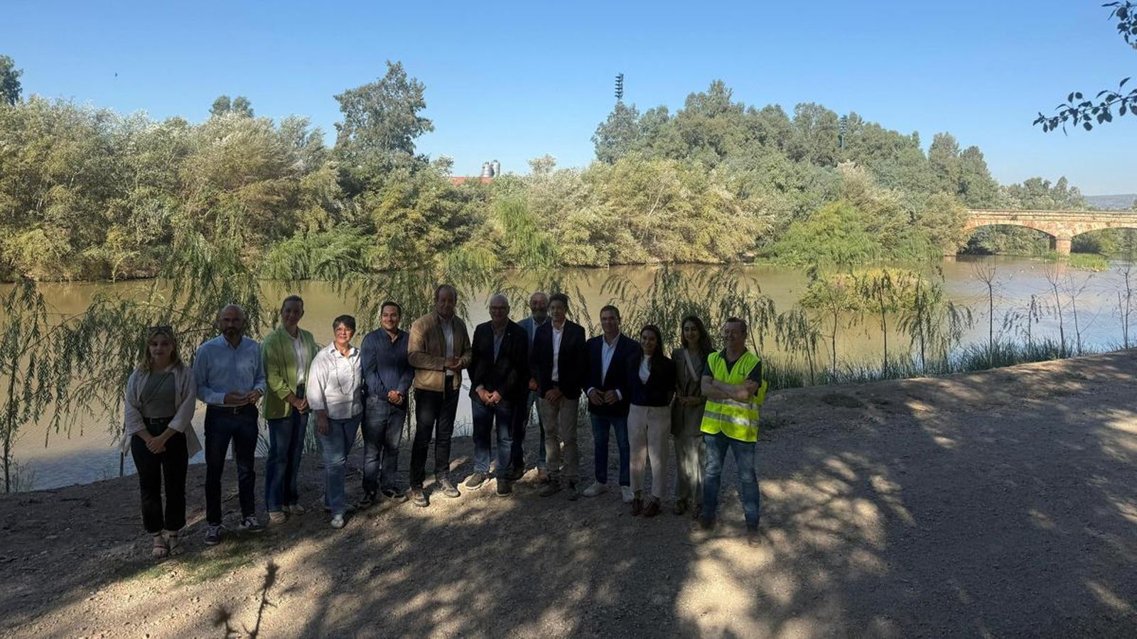 Visita al paseo fluvial del Guadalquivir en Andújar.