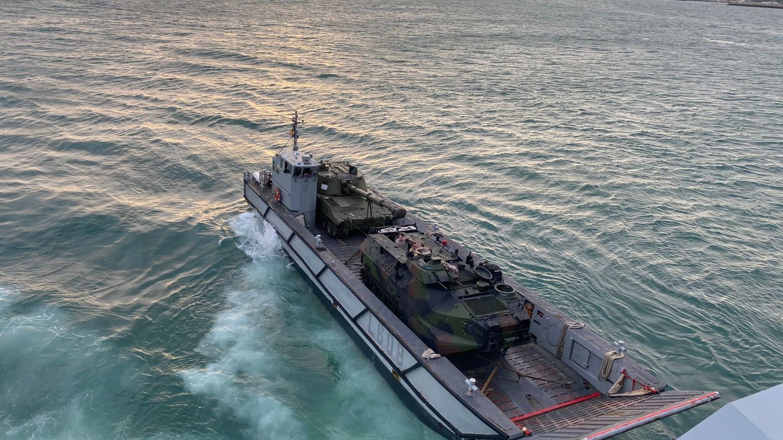 Las imágenes de la calificación operativa del buque 'Juan Carlos I'