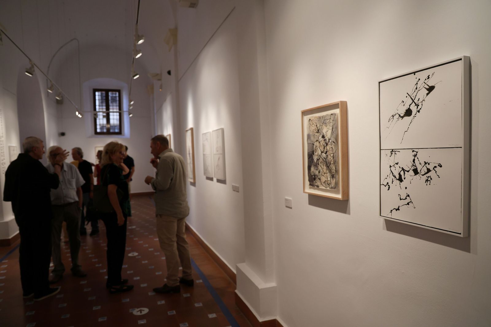 Inauguración, este jueves, en el Ateneo de Málaga.