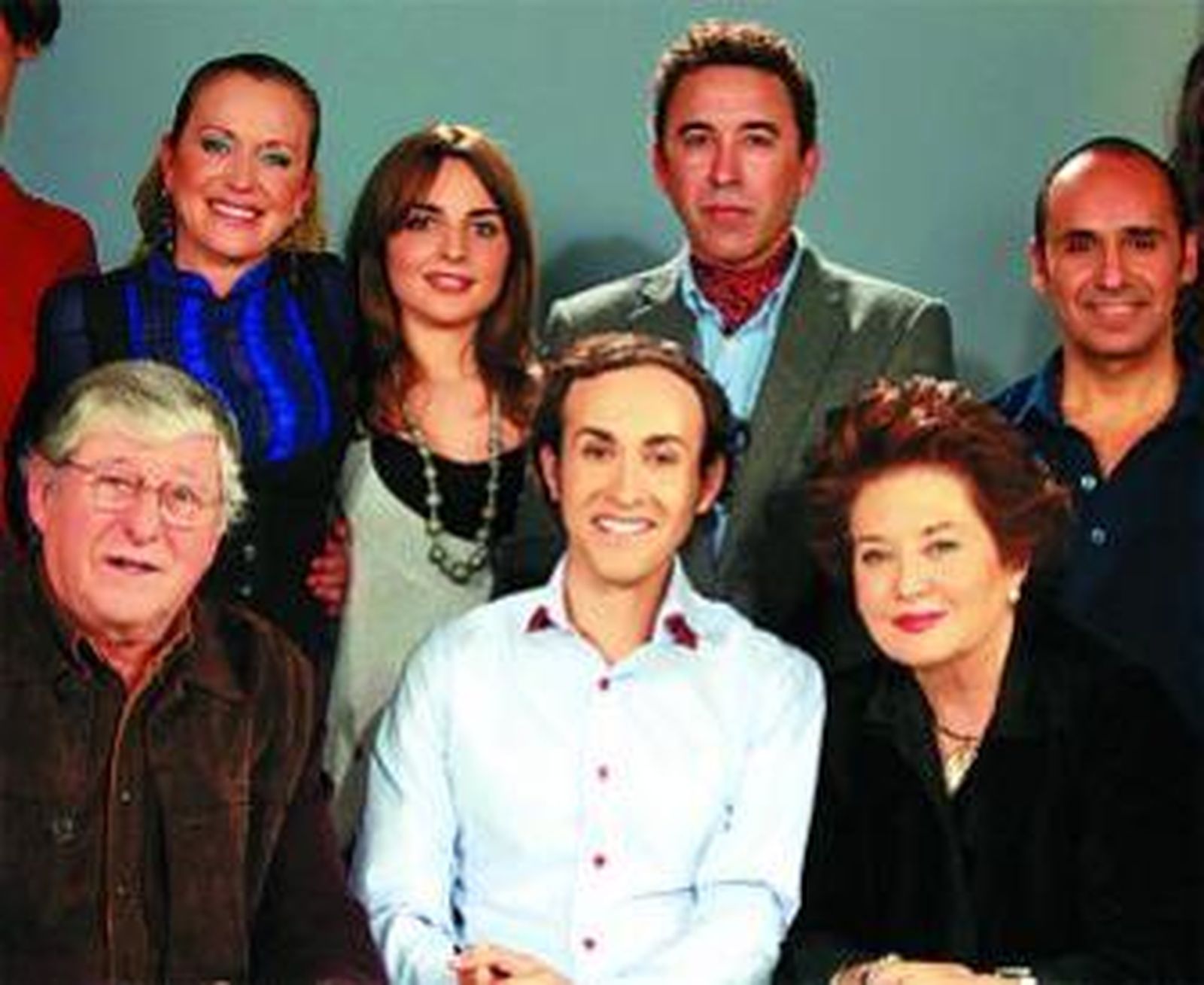 La casa azul, Baltanás, el granadino Antonio Bustos y Davinia.