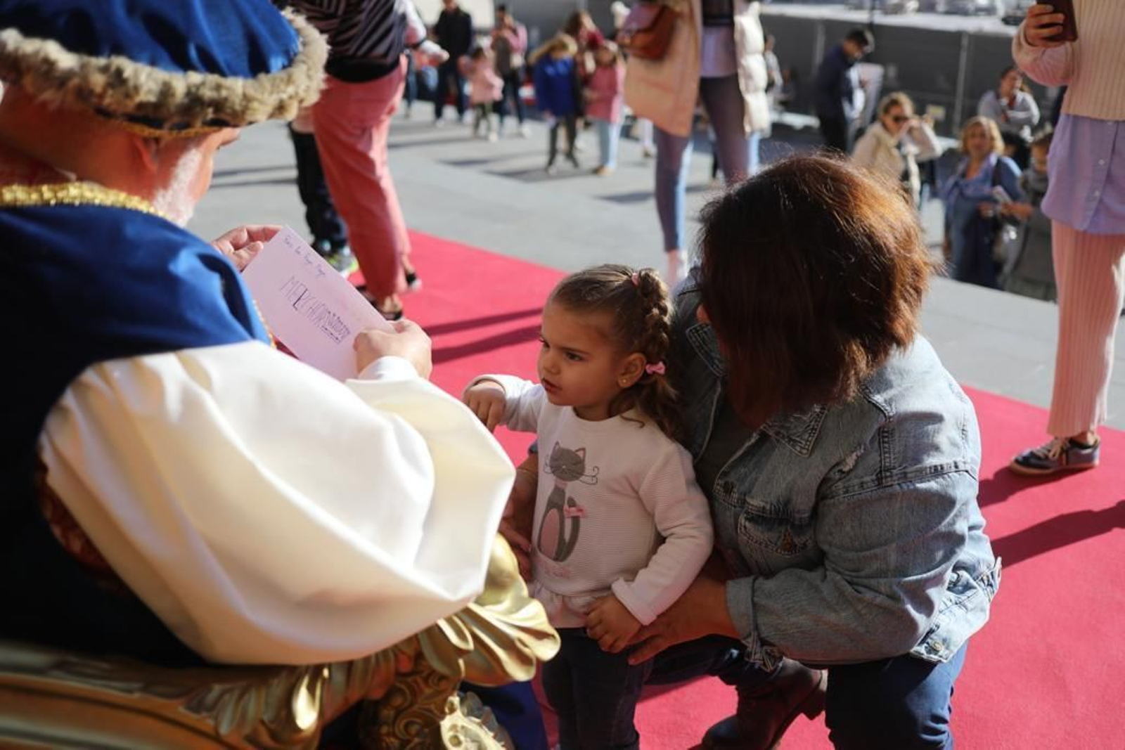 El Heraldo de los Reyes Magos, en el Ayuntamiento de San Fernando