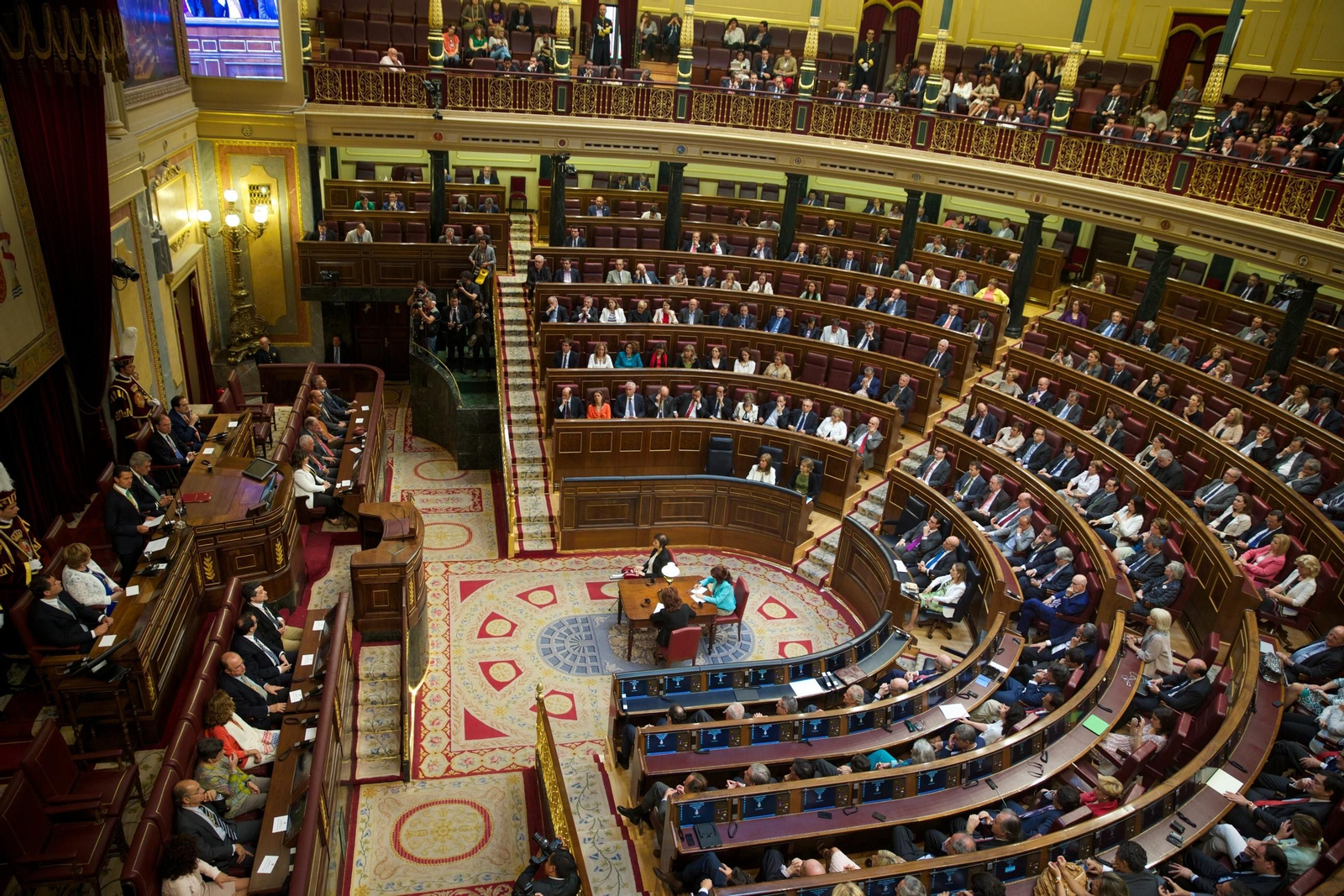 Imagen de archivo del Pleno del Congreso de los DIputados.