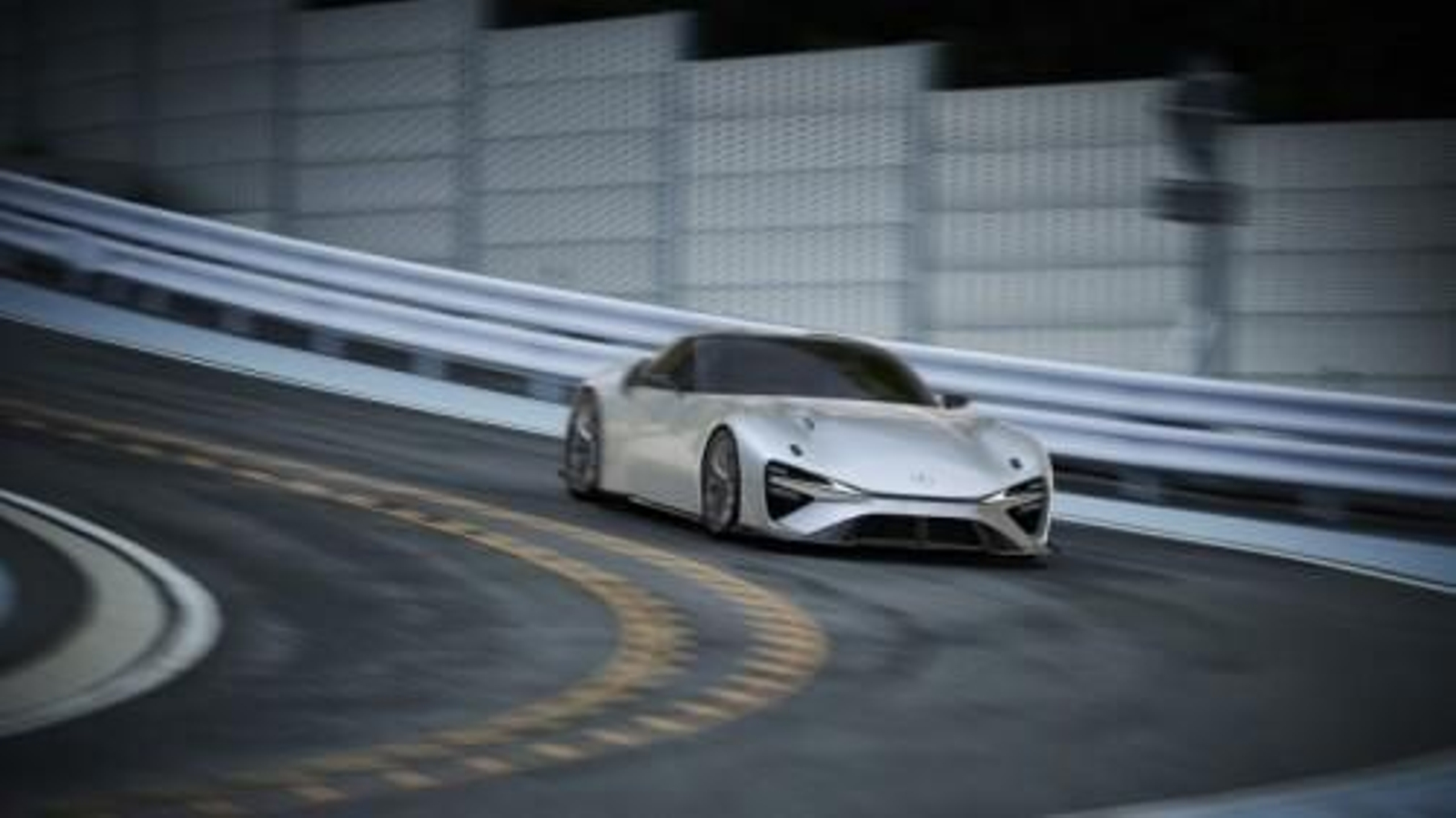 El nuevo deportivo eléctrico de Lexus empieza a rodar