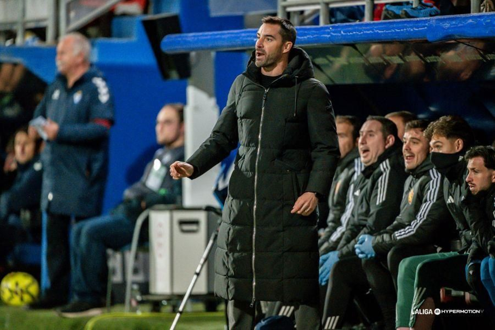 Rubén Sellés, con el Real Zaragoza