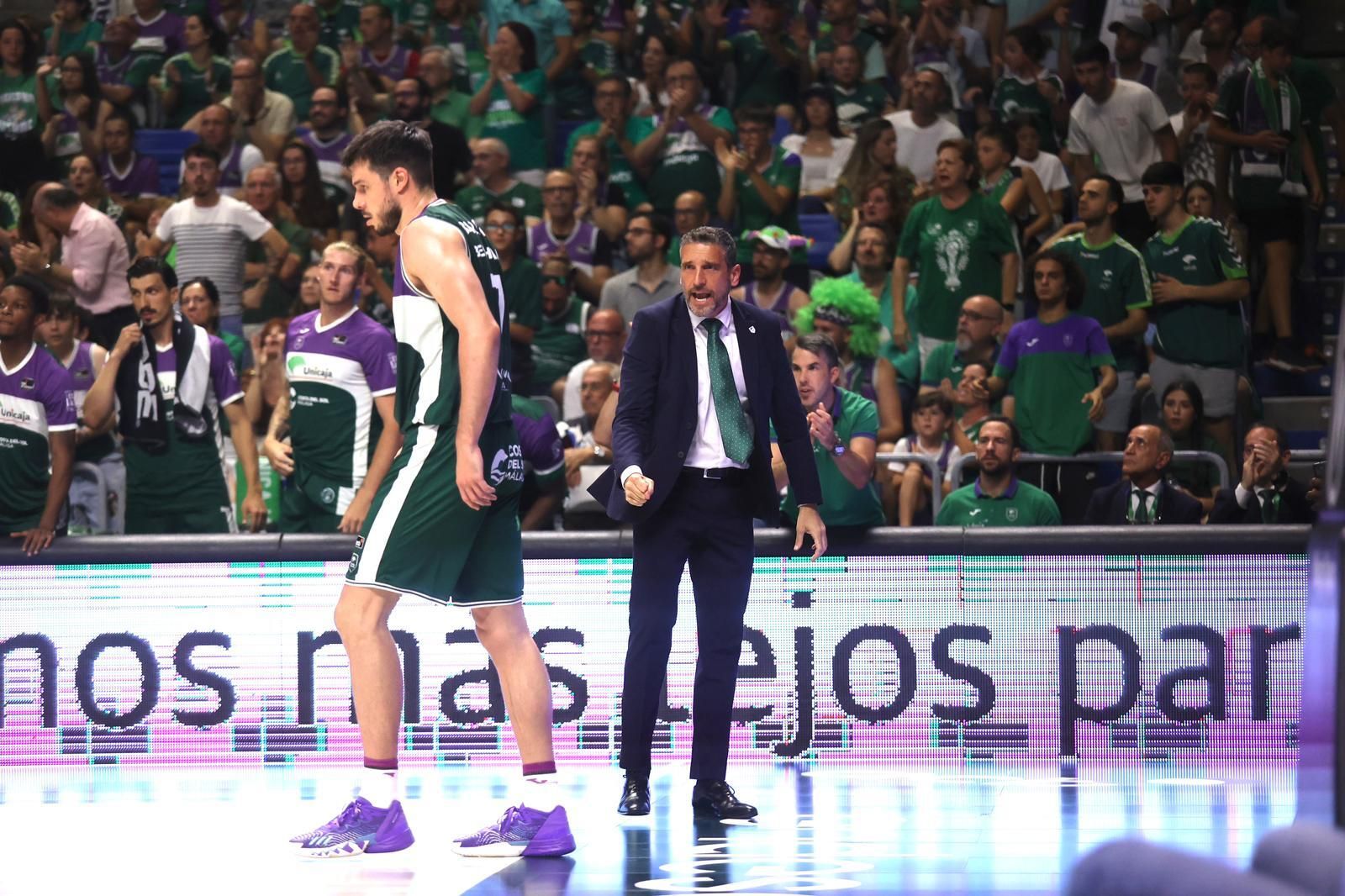 Ibon Navarro, durante el tercer partido