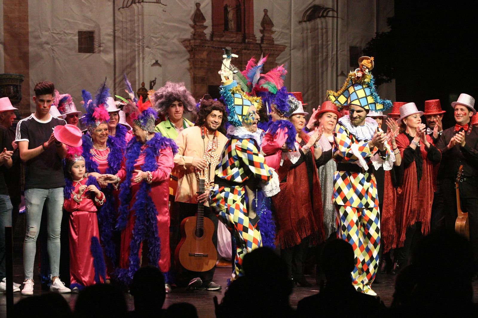 Imágenes del pregón anunciador del Carnaval de Algeciras