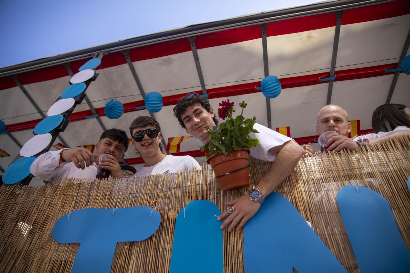 Las imágnes de la misa y procesión en honor a San Marcos en El Ejido