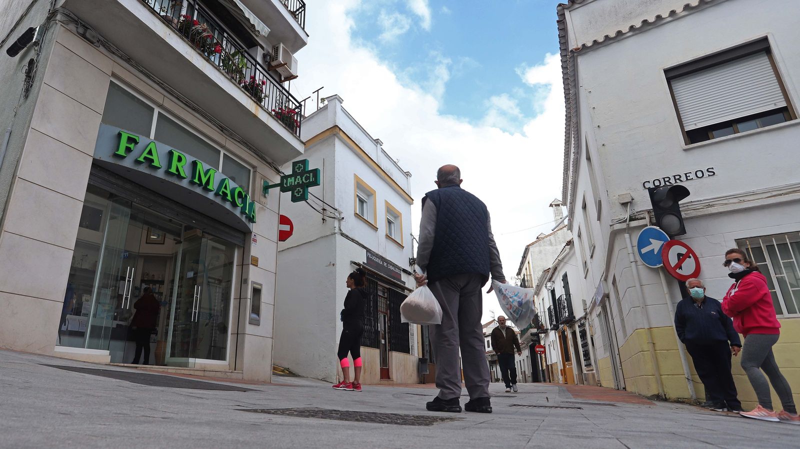 Fotos del confinamiento por el estado de alarma en San Roque