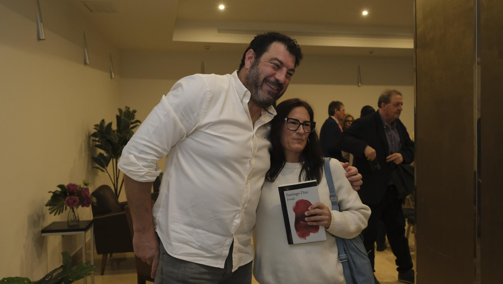 El Diario de los Libros con el escritor Santiago Díaz, en imágenes