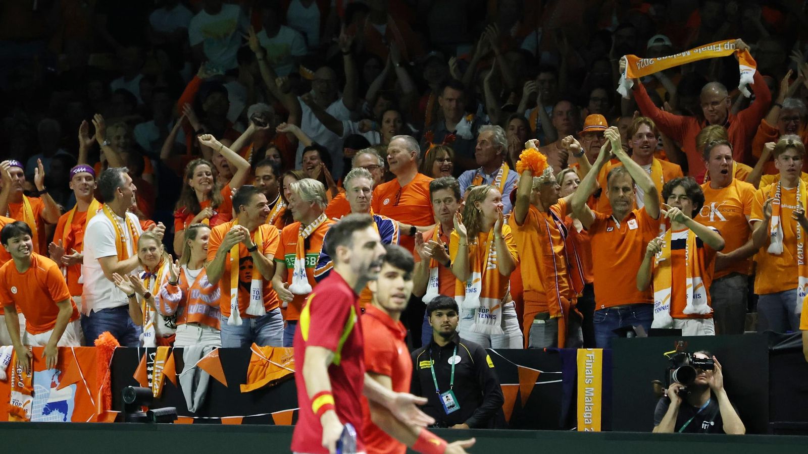 El doble Alcaraz-Granollers vs Koolhof-Van de Zandschulp, en fotos