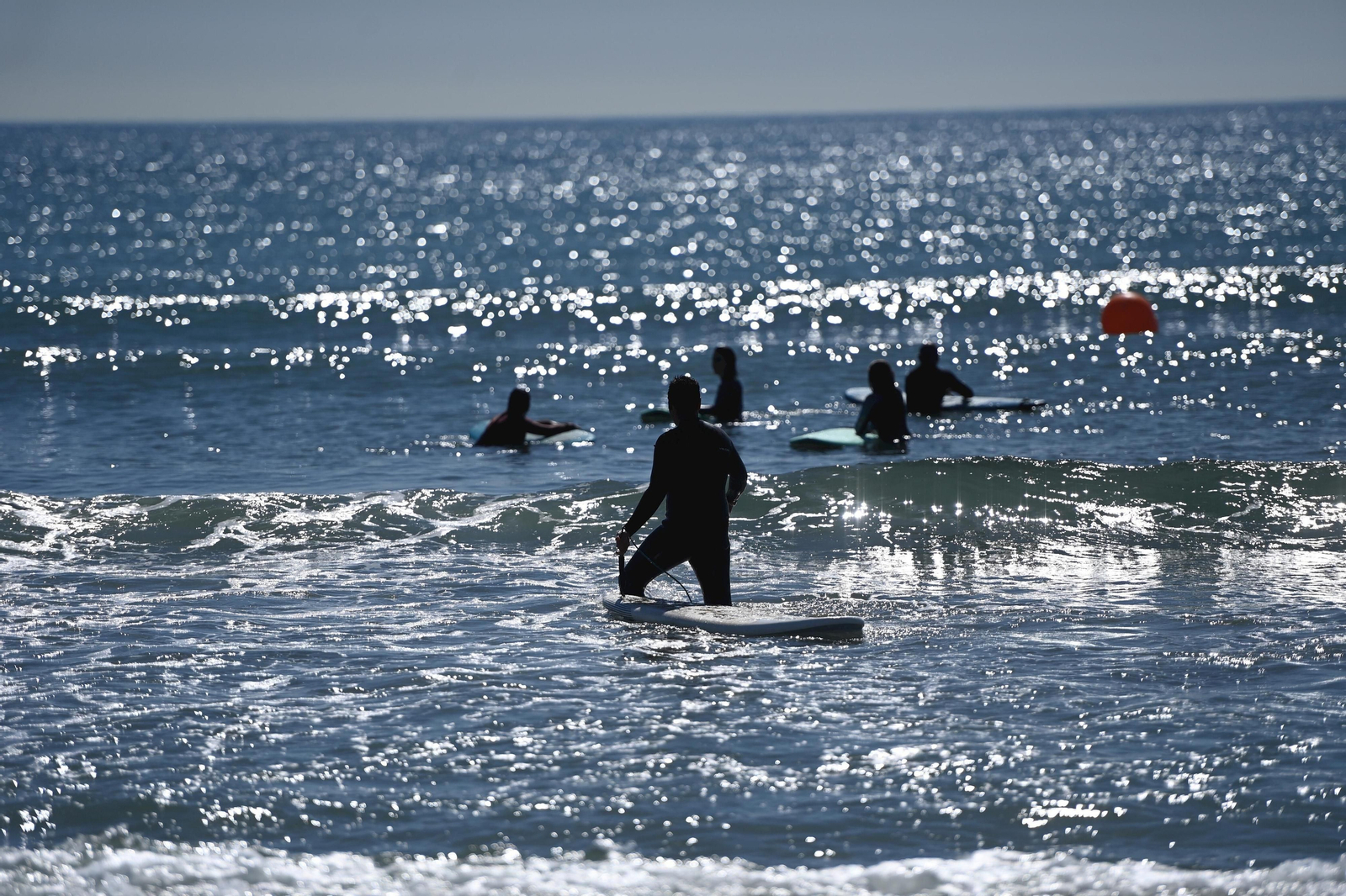 Así lucen las playas y chiringuitos de Málaga este sábado (fotos)