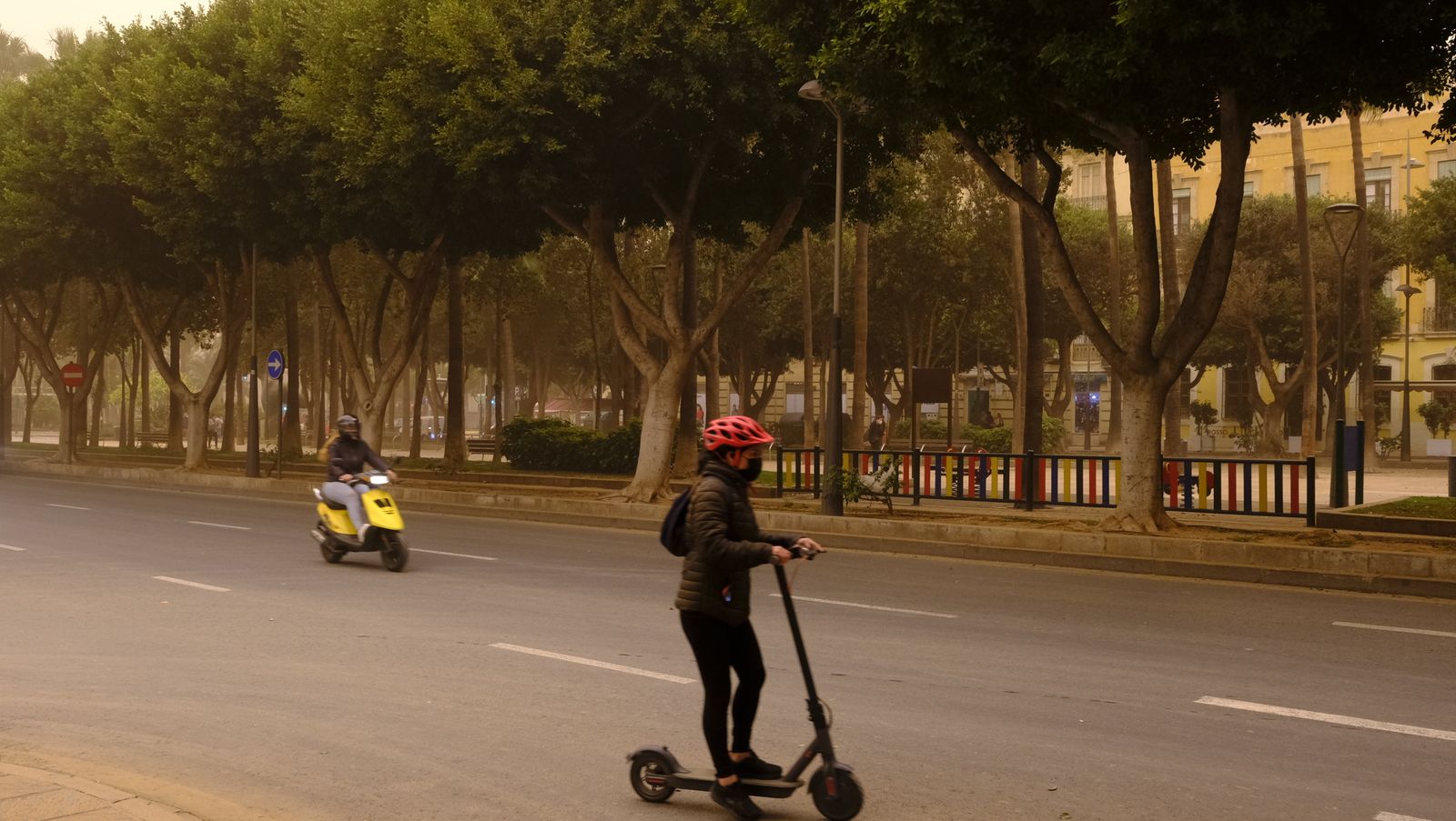 Fotogalería de la tormenta de arena y polvo en Almería