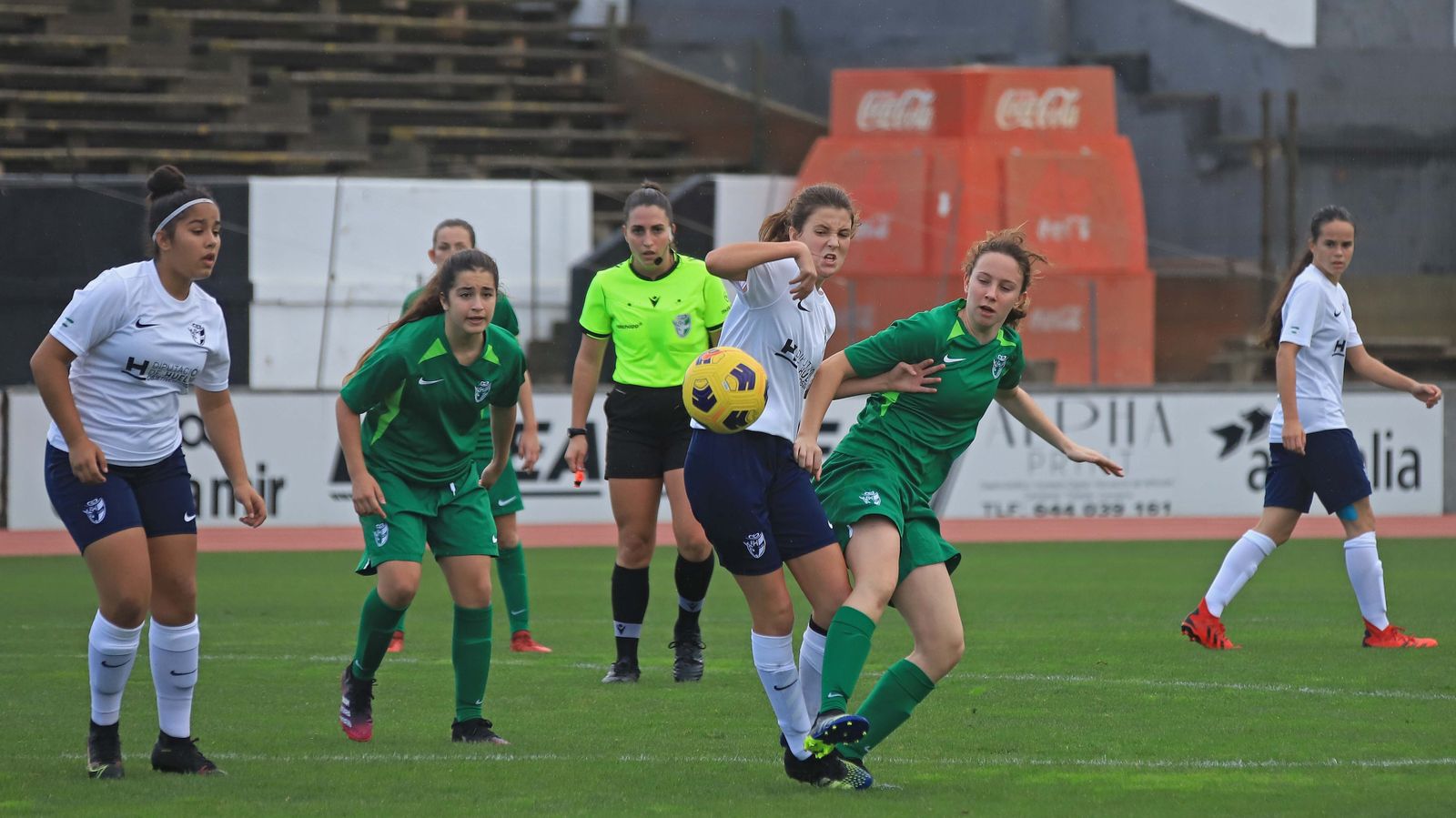 Fotos de las finales del Campeonato de Andalucía de Selecciones Provinciales de futbol femenino sub-15 y sub-17 en La Línea