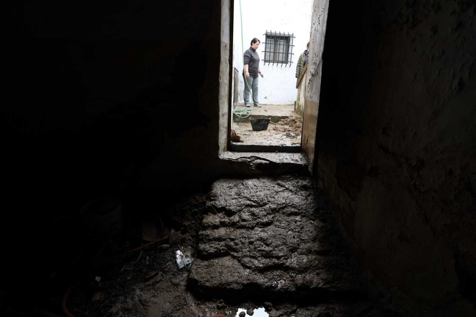 Los destrozos en Setenil tras la riada, en imágenes