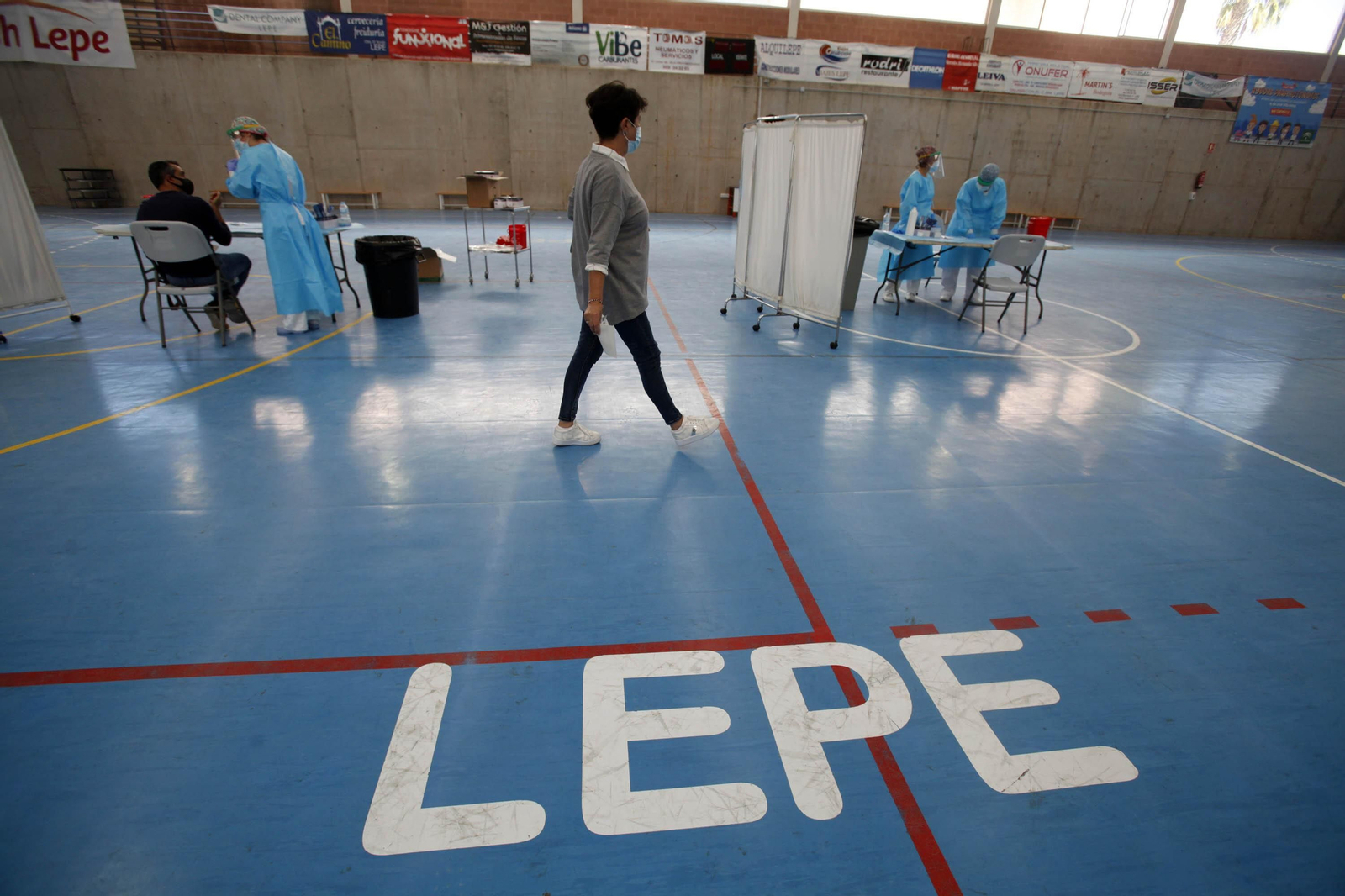 Cribado poblacional realizado hace unas semanas en Lepe