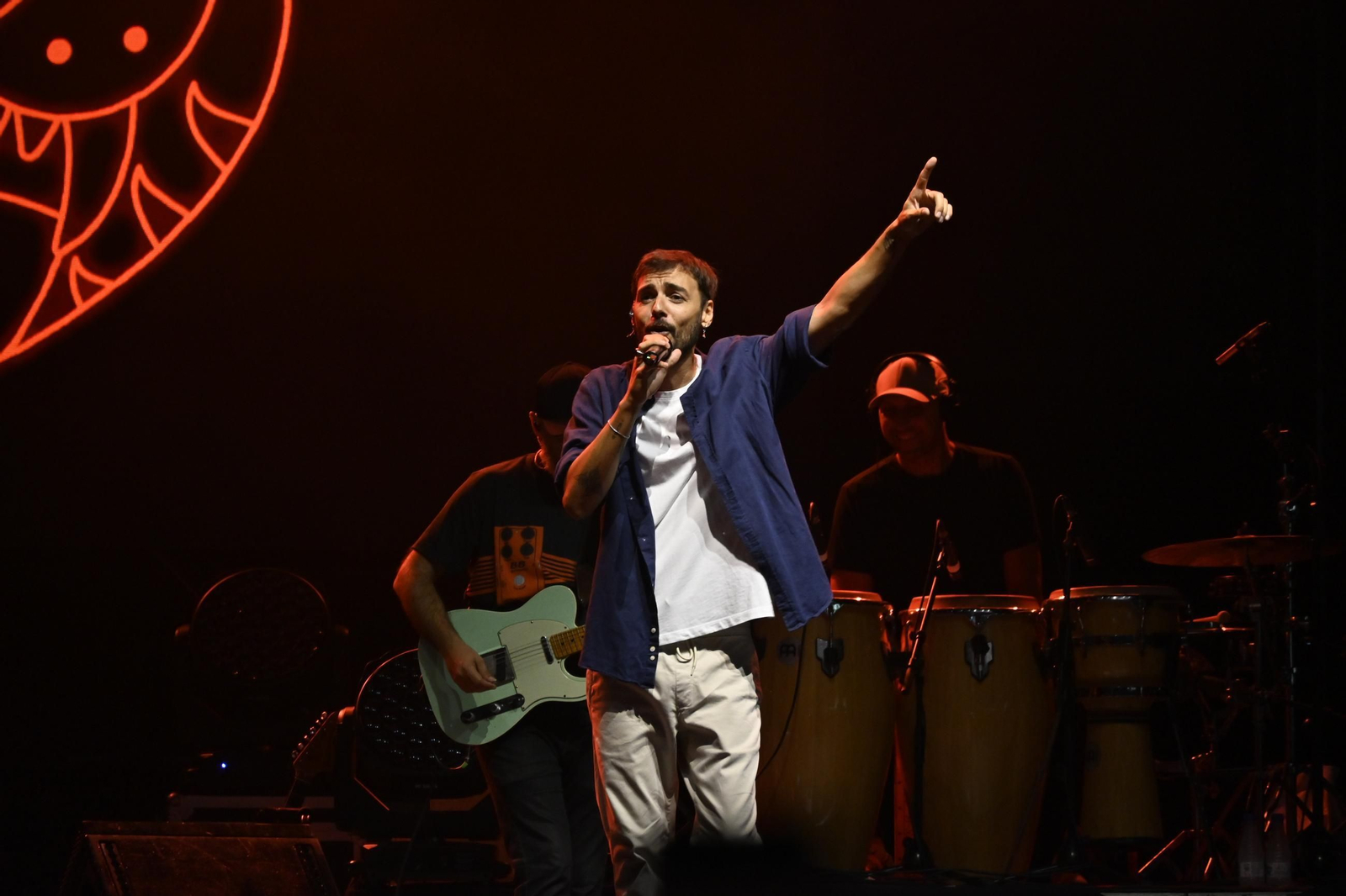 Imágenes del concierto de Sergio Contreras y Raule en las Colombinas