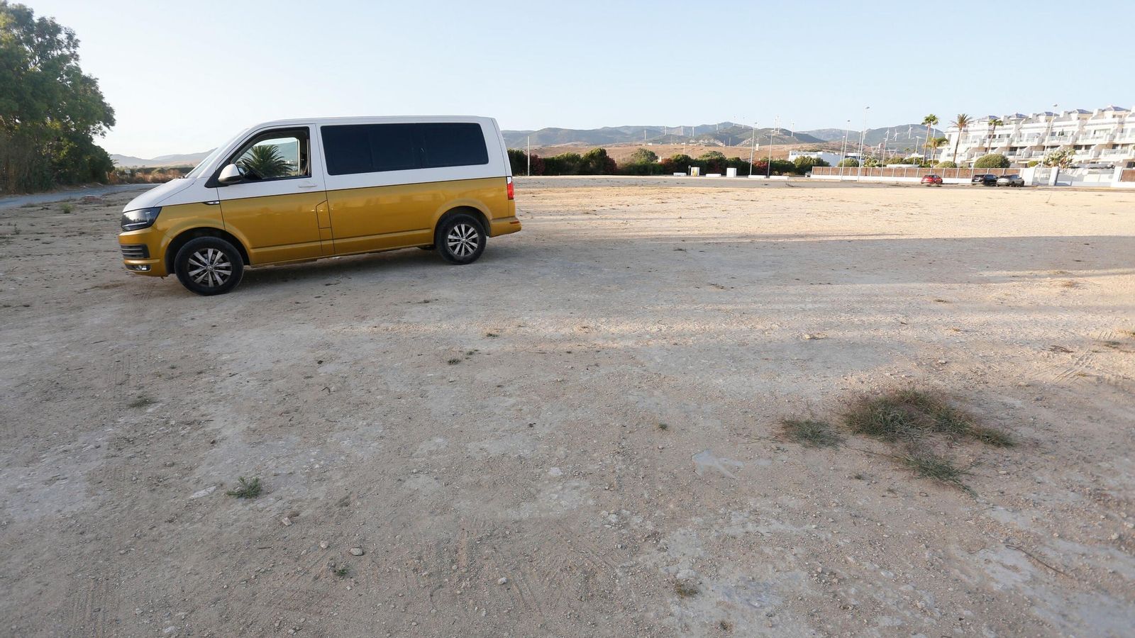 El parking de la Marina. El parking de la Marina.