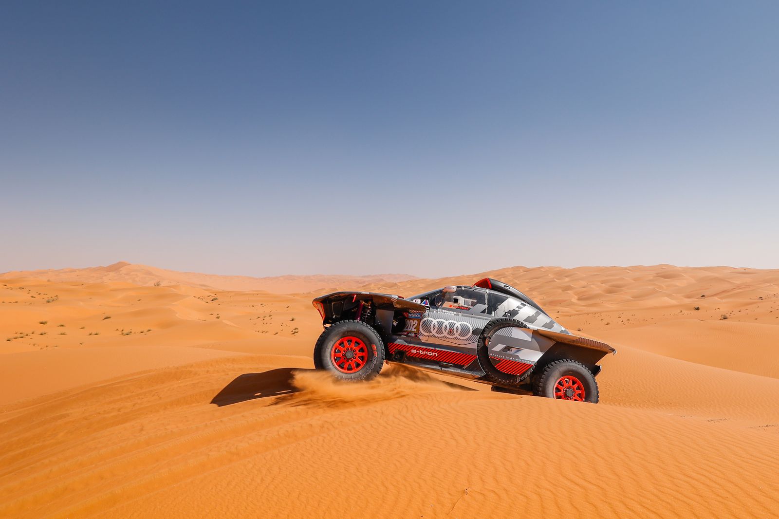 Las espectaculares imágenes del Dakar por las dunas