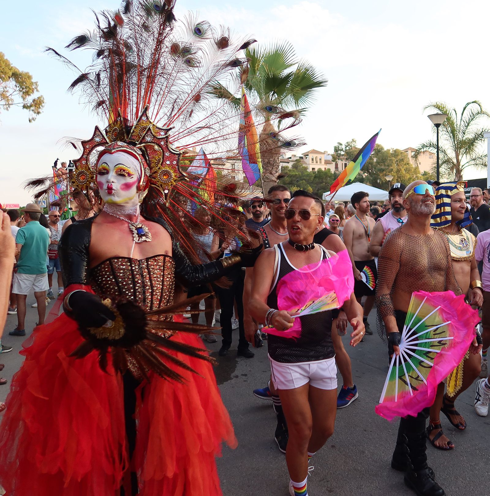 El desfile del Orgullo LGTBIQ de Vera Playa, en imágenes