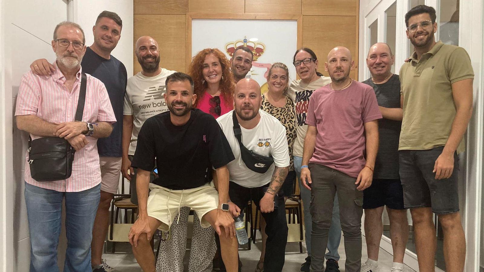 Algunos miembros de la comisión