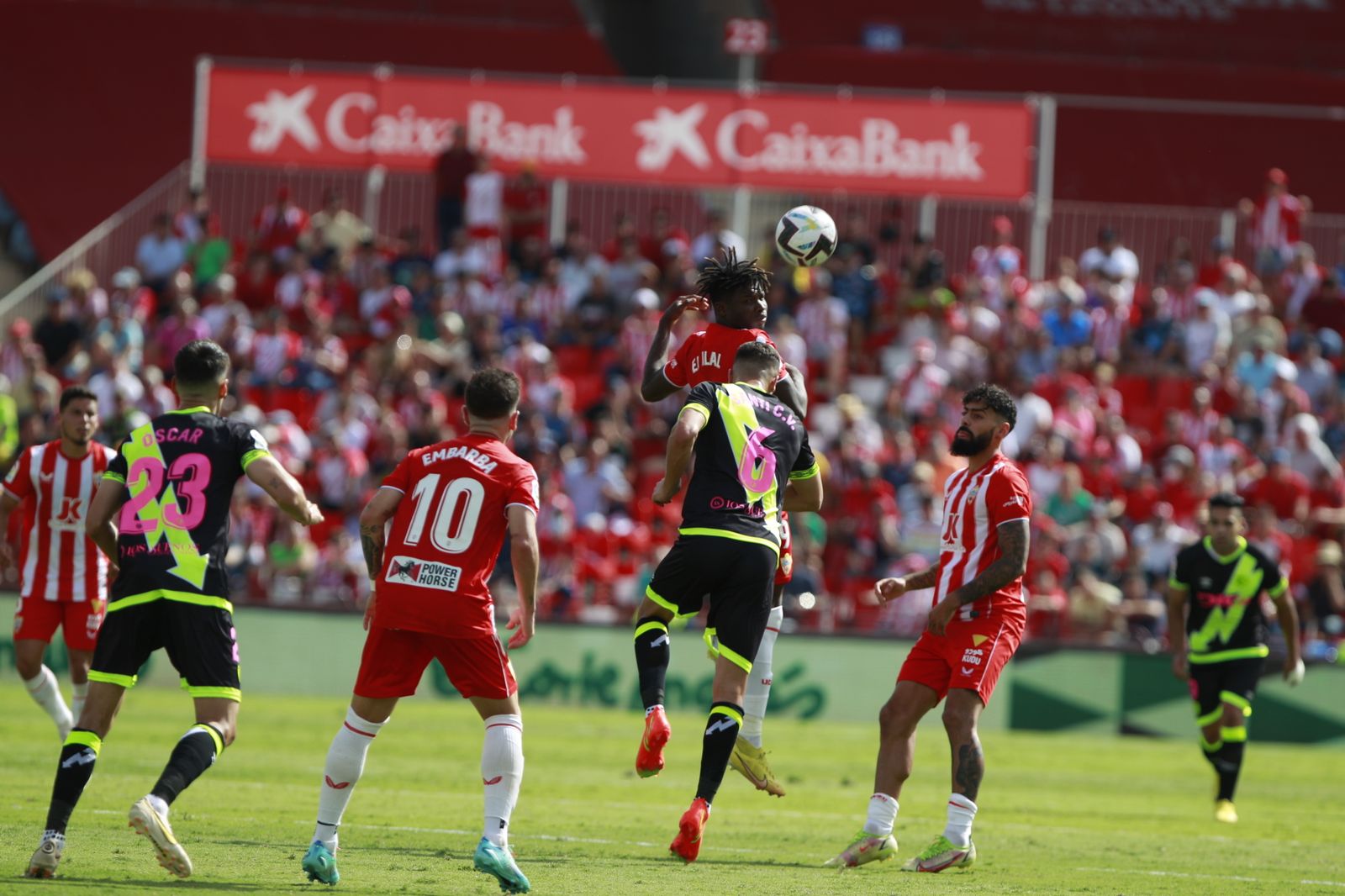 Imágenes de la U.D. Almería-Rayo Vallecano