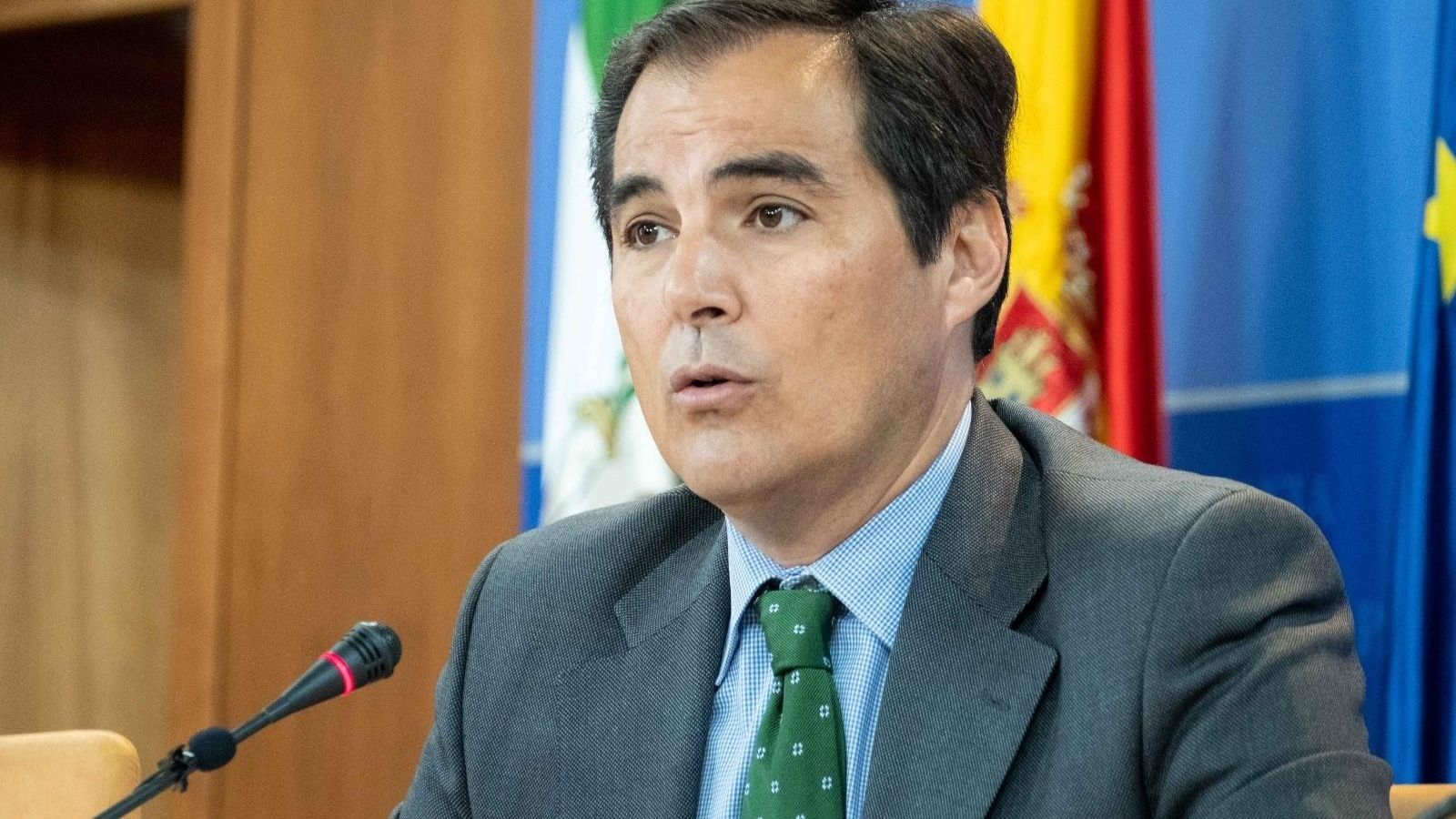 El consejero de Justicia de la Junta de Andalucía, José Antonio Nieto