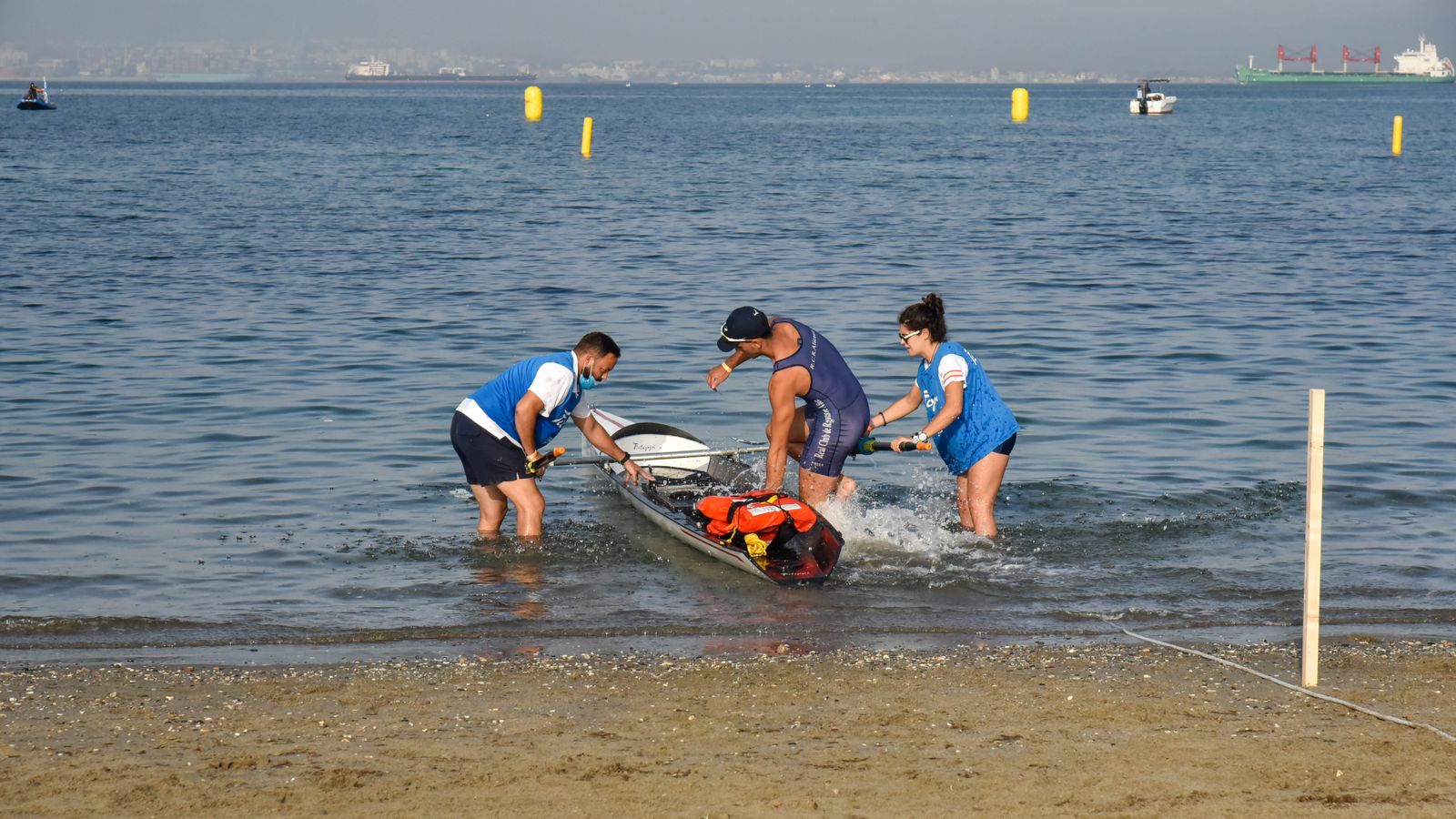 Las fotos del Campeonato de Remo en La Línea