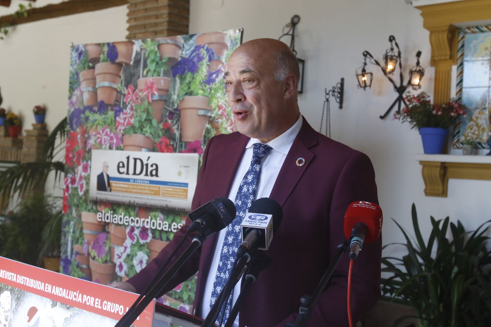 La presentación de la I Guía de Patios de la Provincia, en imágenes