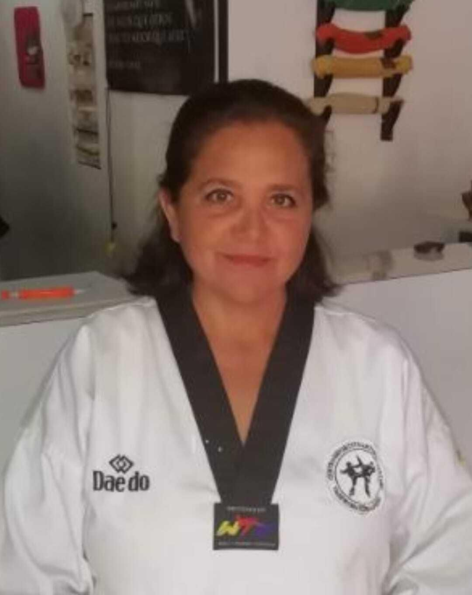 Antonia Cayetano, una de las pioneras del taekwondo en Sevilla.