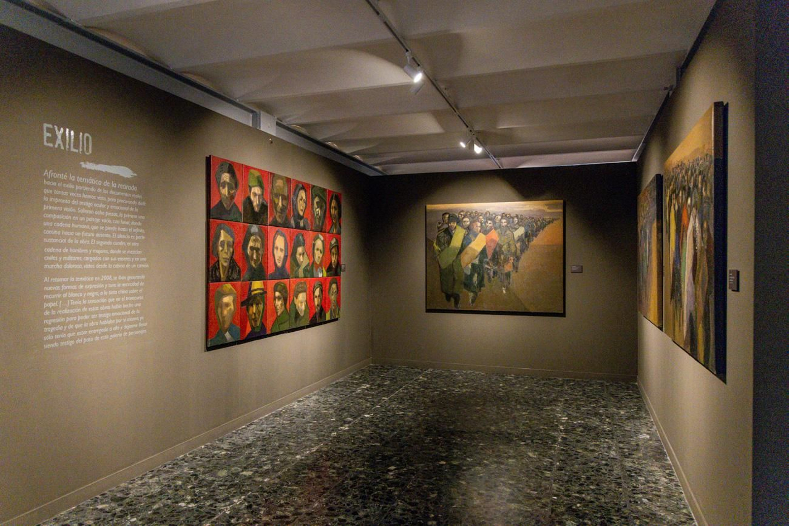 Memoria y denuncia: la exposición que recorre la obra de Guerrero Medina en Jaén, en imágenes