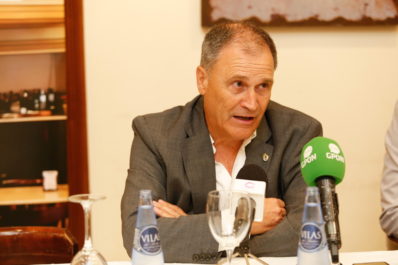 Las fotos de la presentación de Mario Galán y Miguel Rivera en la Balona