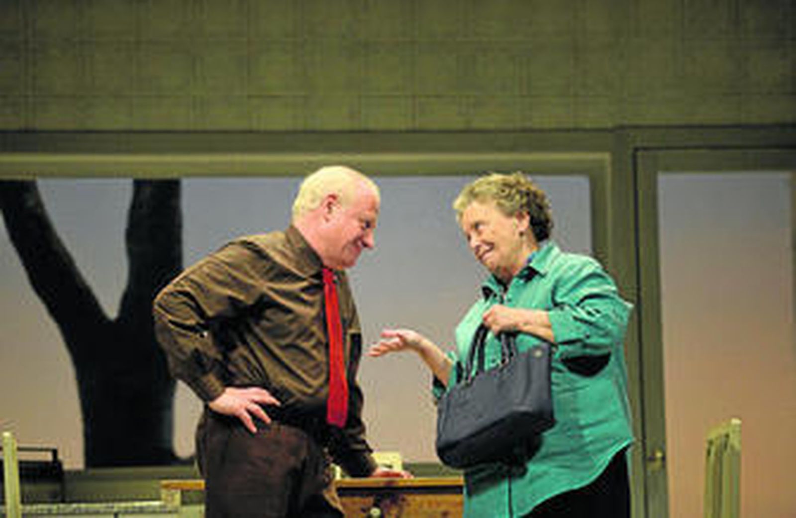 Juan Echanove y María Galiana, en 'Conversaciones con mamá'.