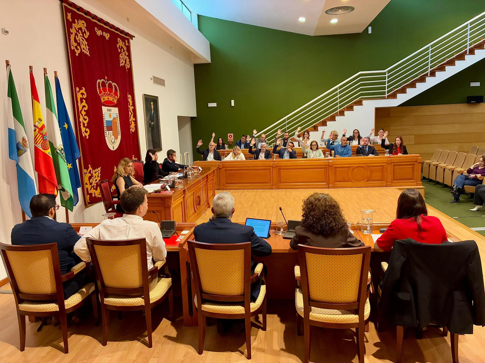 El Pleno celebrado este jueves.