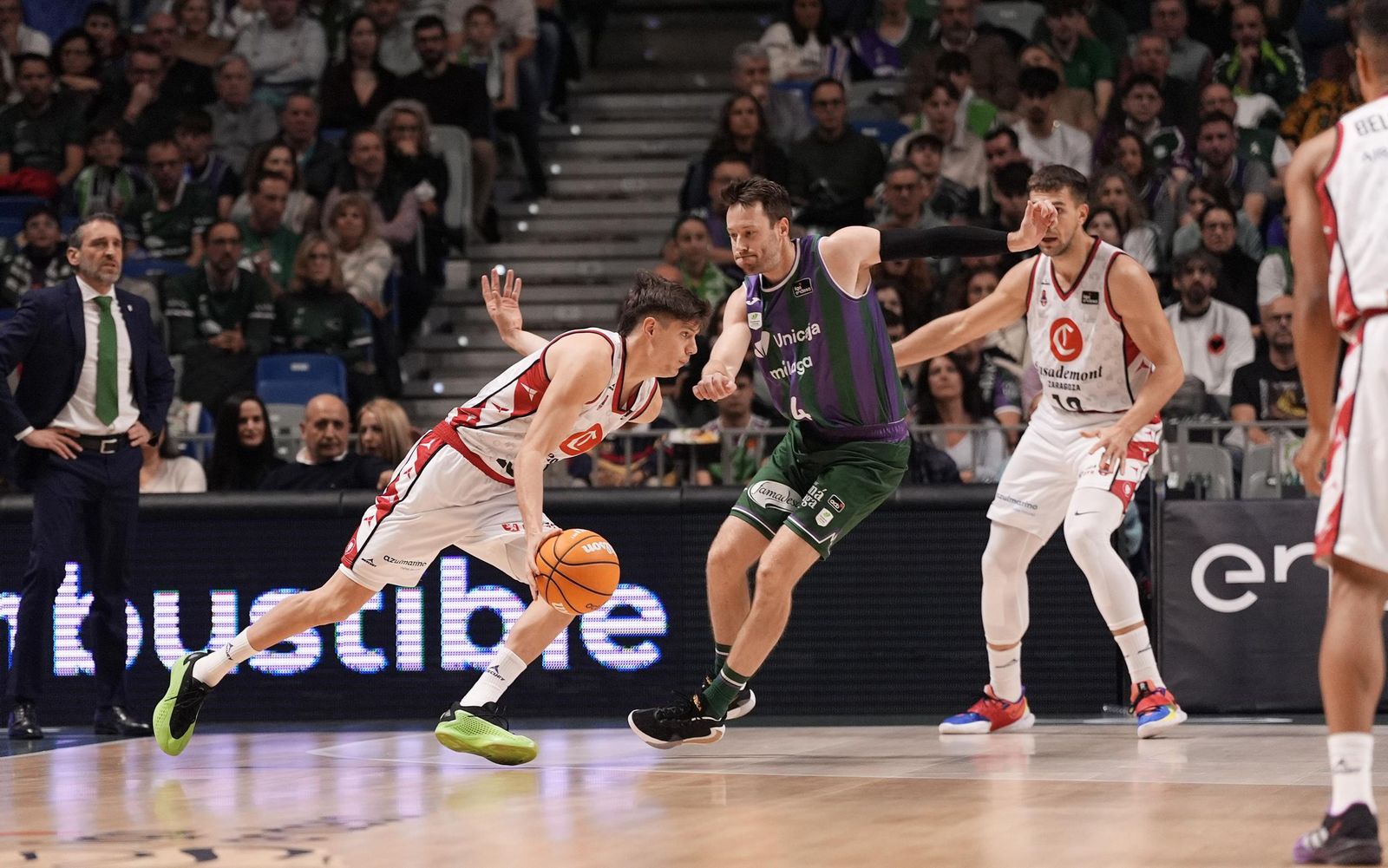 El Unicaja-Casademont Zaragoza, en fotos