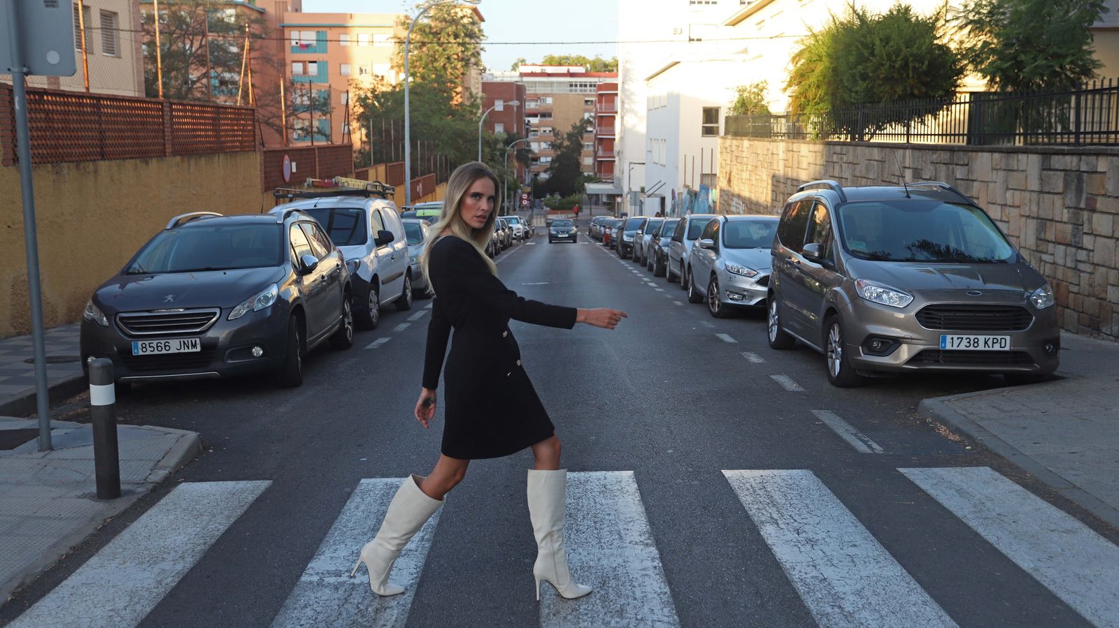 Rodaje de videoclips de Brisa Fenoy en el Campo de Gibraltar