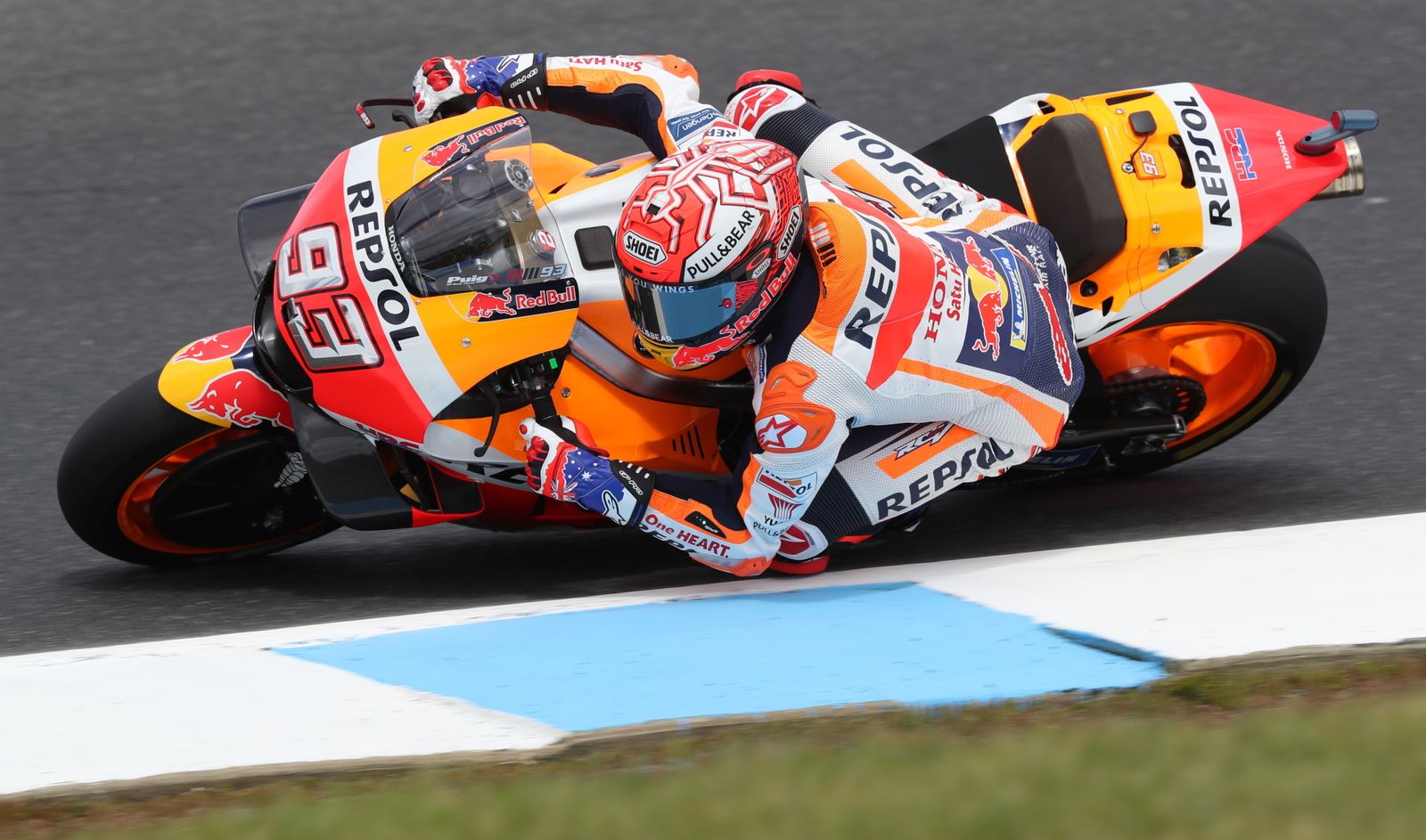 Márquez, durante la sesión de entrenamientos.