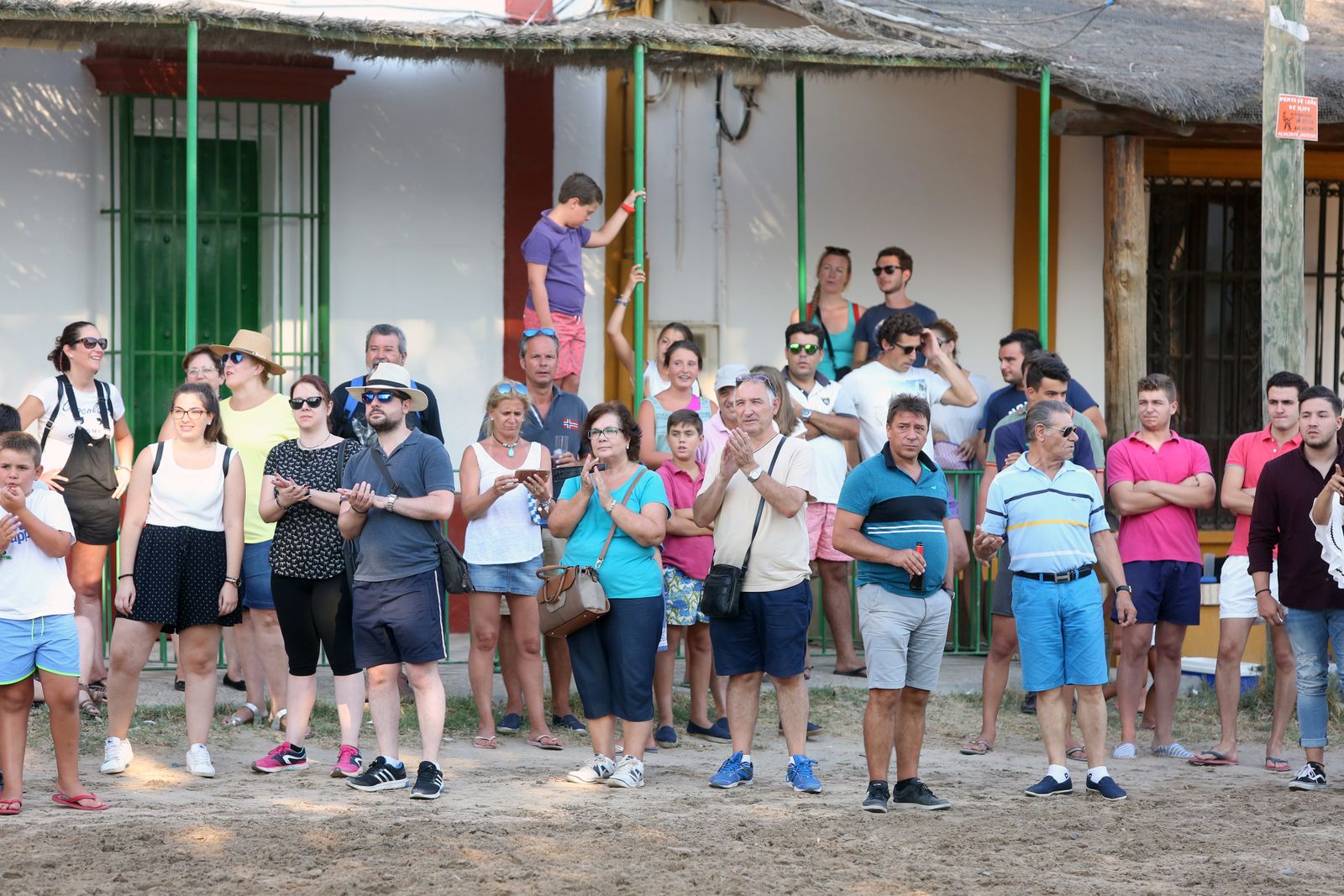Las imágenes de la carrera de cintas a caballo