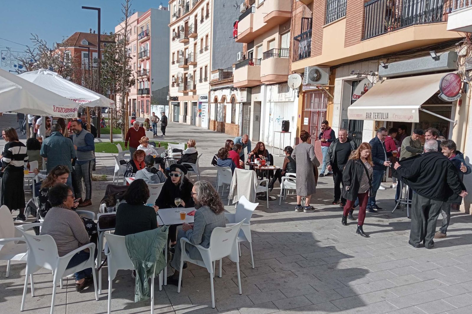 Imágenes del ambiente festivo del 31 de diciembre en Huelva