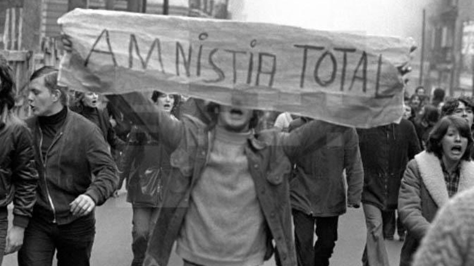 Manifestación pro amnistía.