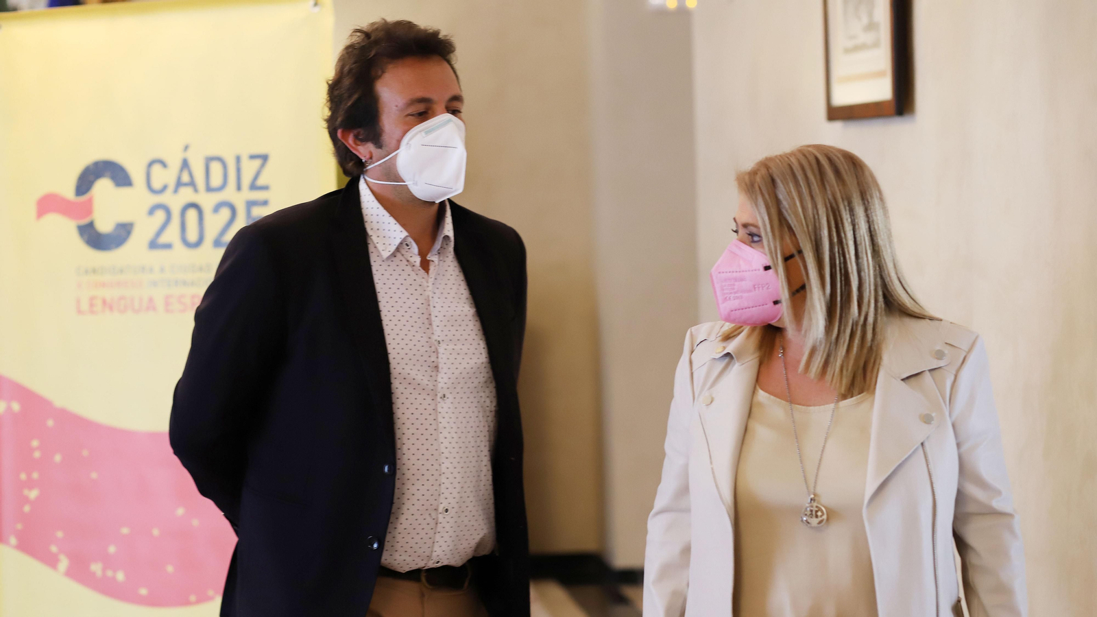 Kichi visita al ayuntamiento de Jerez