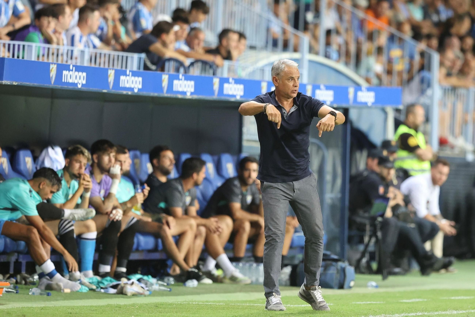 El paso de Sergio Pellicer por el Málaga CF, en fotos