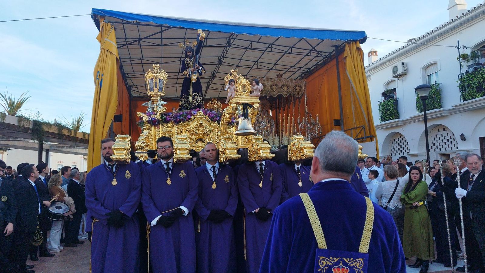 Nuestro Padre Jesús Nazareno "El Rico" en su salida.