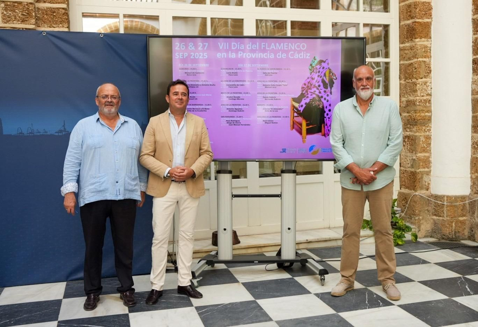 Presentación de las actividades de colaboración con las peñas flamencas en la Diputación de Cádiz. Presentación de las actividades de colaboración con las peñas flamencas en la Diputación de Cádiz.