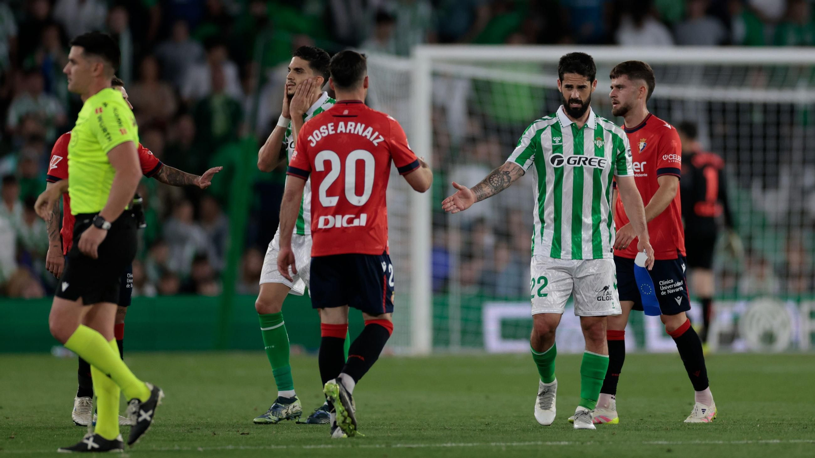 Arnaiz saluda a Isco