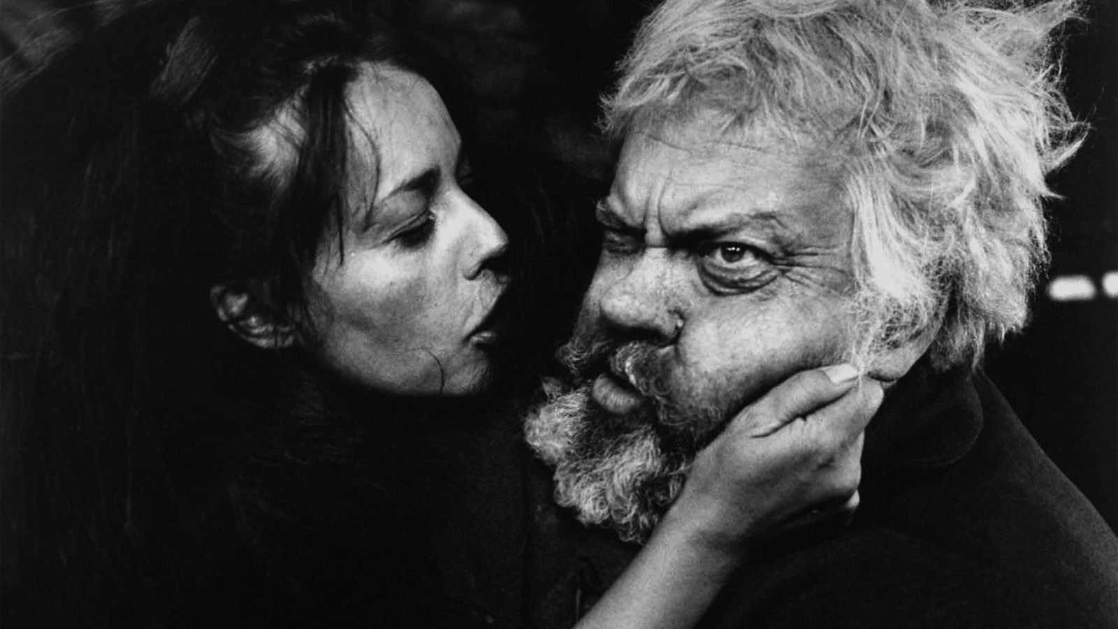 Orson Welles y Jeanne Moreau, en ‘Campanadas a medianoche’ (1965).