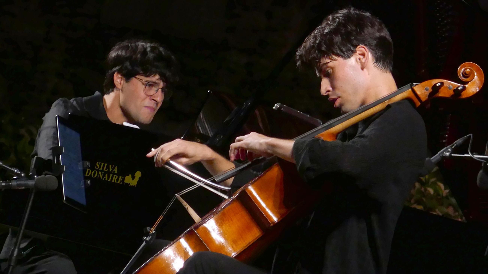 Alejandro Mateo y Esteban Jiménez en el Alcázar